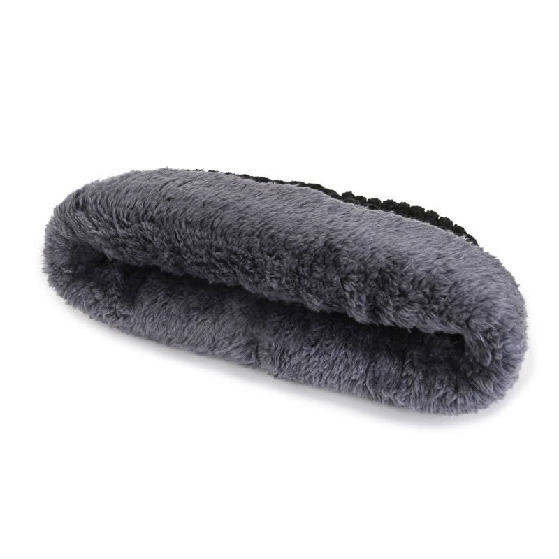 Gorro de punto de vellón grueso y transpirable para invierno