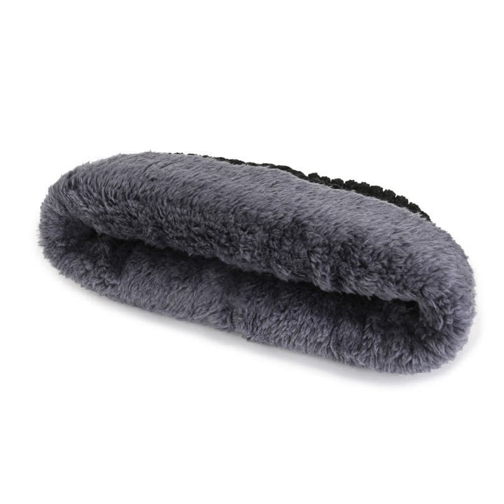 Gorro de punto de vellón grueso y transpirable para invierno