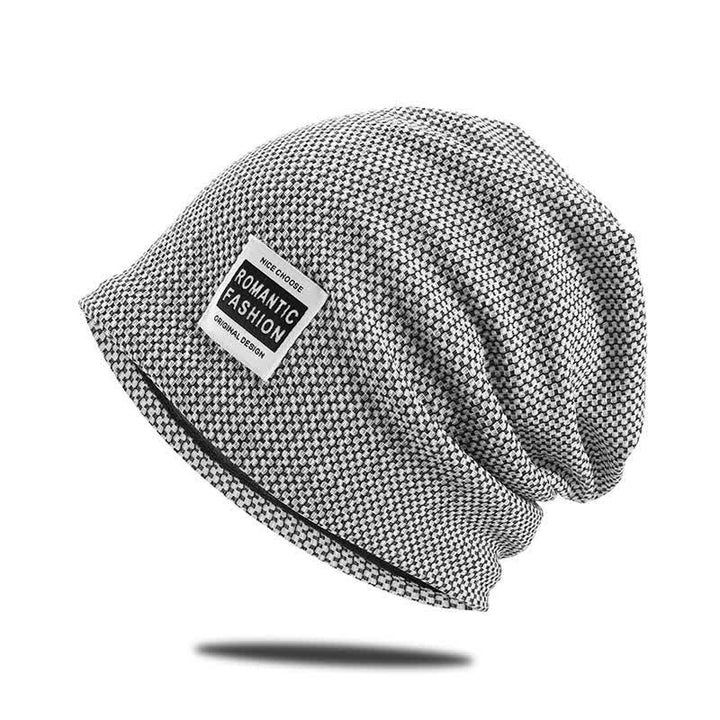 Gorro de punto elástico informal sin ala