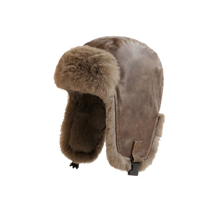 Gorro de piloto moderno, fresco, grueso y cálido para invierno