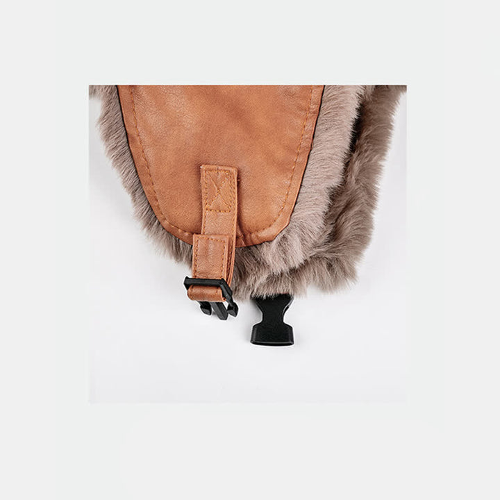 Gorro de piloto moderno, fresco, grueso y cálido para invierno