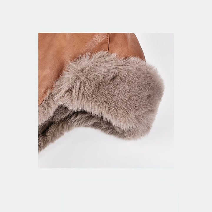 Gorro de piloto moderno, fresco, grueso y cálido para invierno