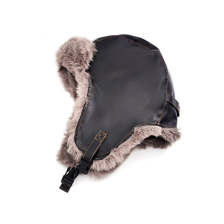 Gorro de piloto moderno, fresco, grueso y cálido para invierno