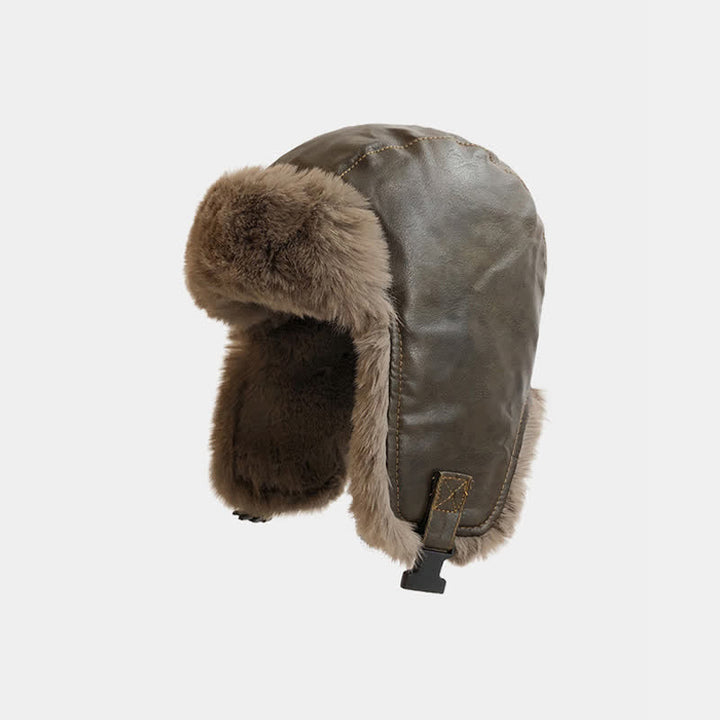 Gorro de piloto moderno, fresco, grueso y cálido para invierno