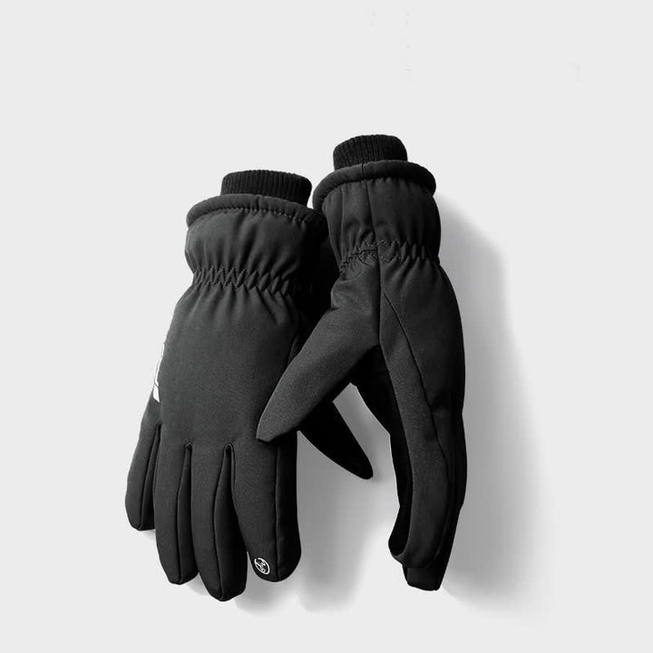 Guantes de invierno de algodón con forro polar grueso para montar a caballo