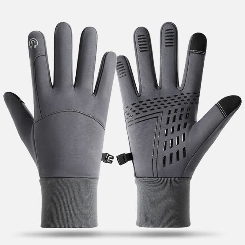 Guantes deportivos térmicos con pantalla táctil resistentes al frío