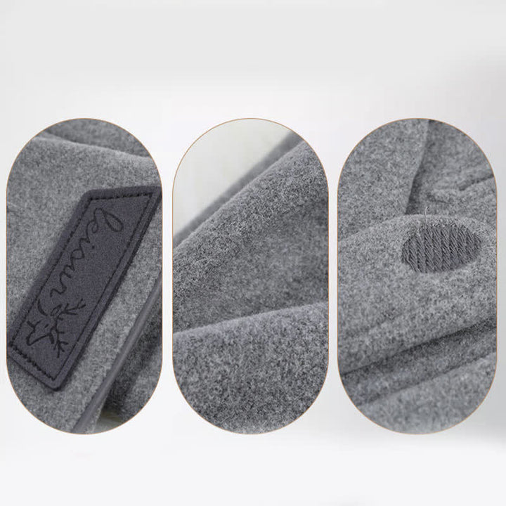 Guantes de invierno antideslizantes con pantalla táctil y dedos completos