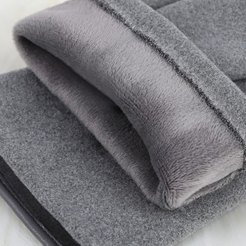 Guantes de invierno antideslizantes con pantalla táctil y dedos completos