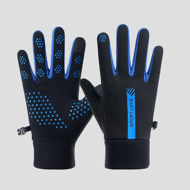 Guantes de ciclismo para exteriores con pantalla táctil antideslizante para amantes del deporte