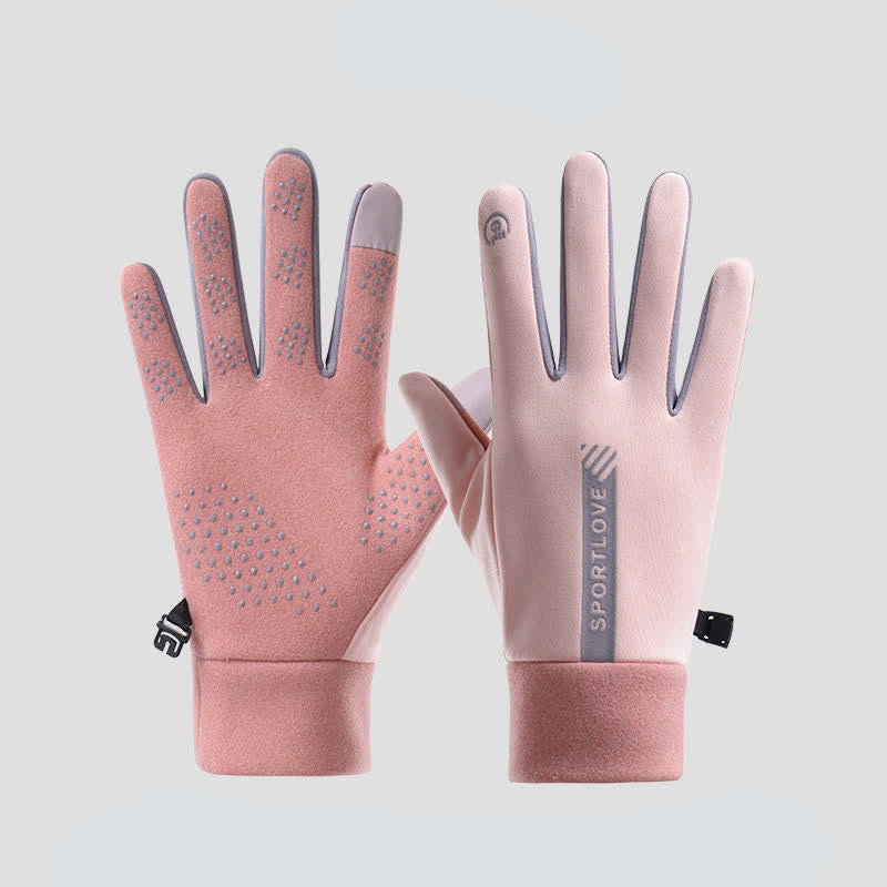 Guantes de ciclismo para exteriores con pantalla táctil antideslizante para amantes del deporte