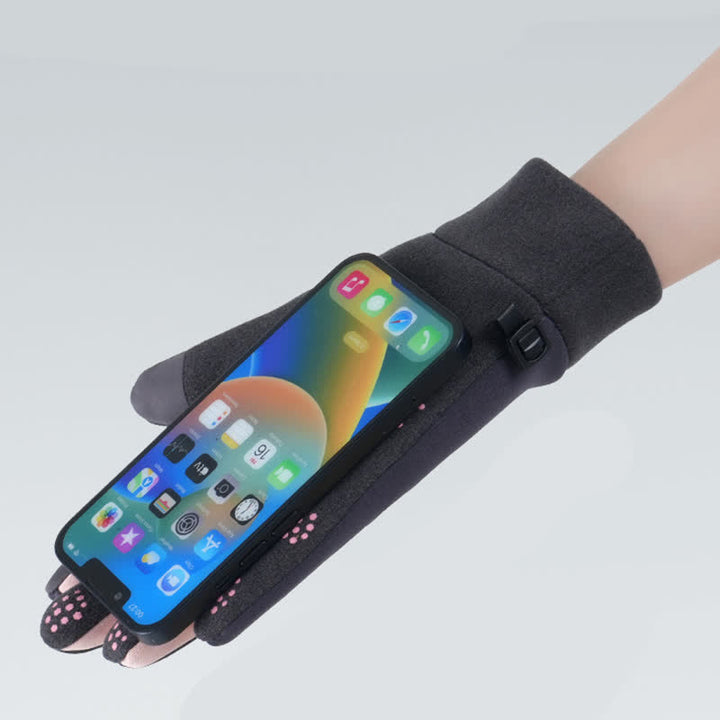 Guantes de ciclismo para exteriores con pantalla táctil antideslizante para amantes del deporte