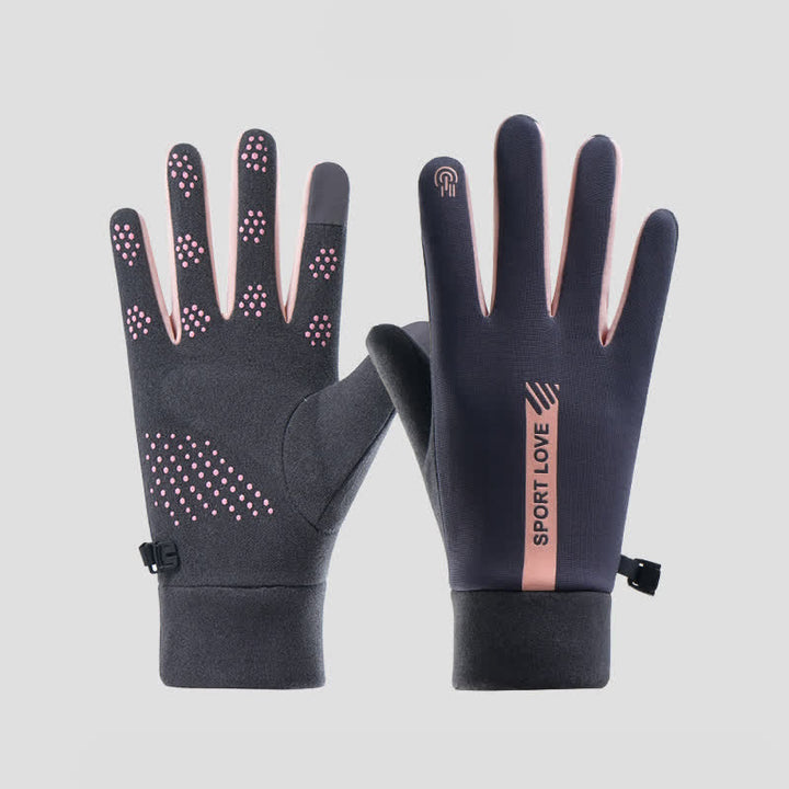 Guantes de ciclismo para exteriores con pantalla táctil antideslizante para amantes del deporte