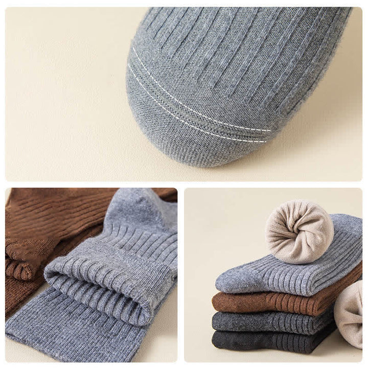 Calcetines de hombre cómodos, transpirables y de color sólido