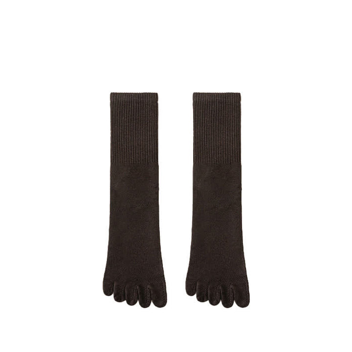 Calcetines deportivos de mezcla de lana con puntera dividida para hombre