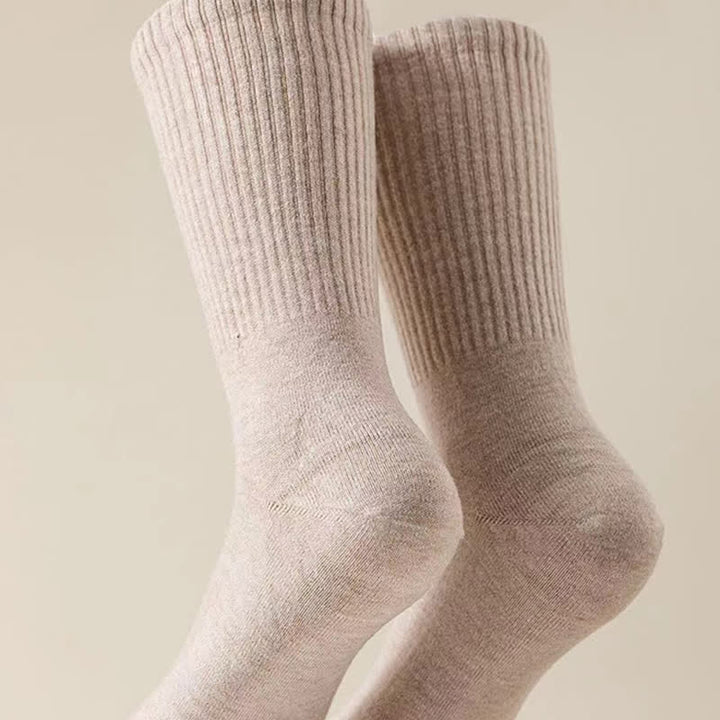 Calcetines deportivos de mezcla de lana con puntera dividida para hombre