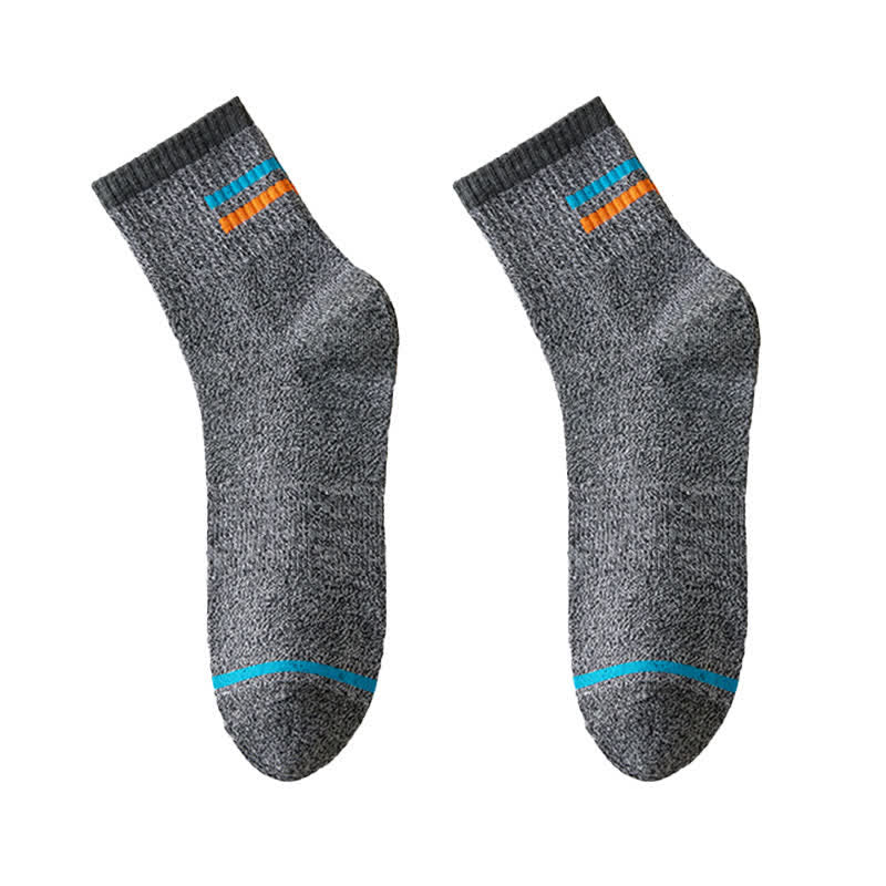 Calcetines de hombre con estampado de rayas de moda
