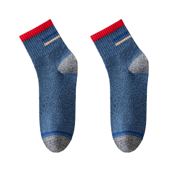 Calcetines de hombre con estampado de rayas de moda