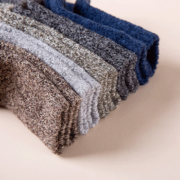 Calcetines de nieve anticongelantes informales y súper gruesos para hombre