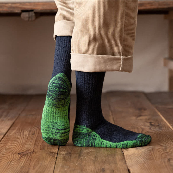 Calcetines cálidos con estampado abstracto elegante para hombre