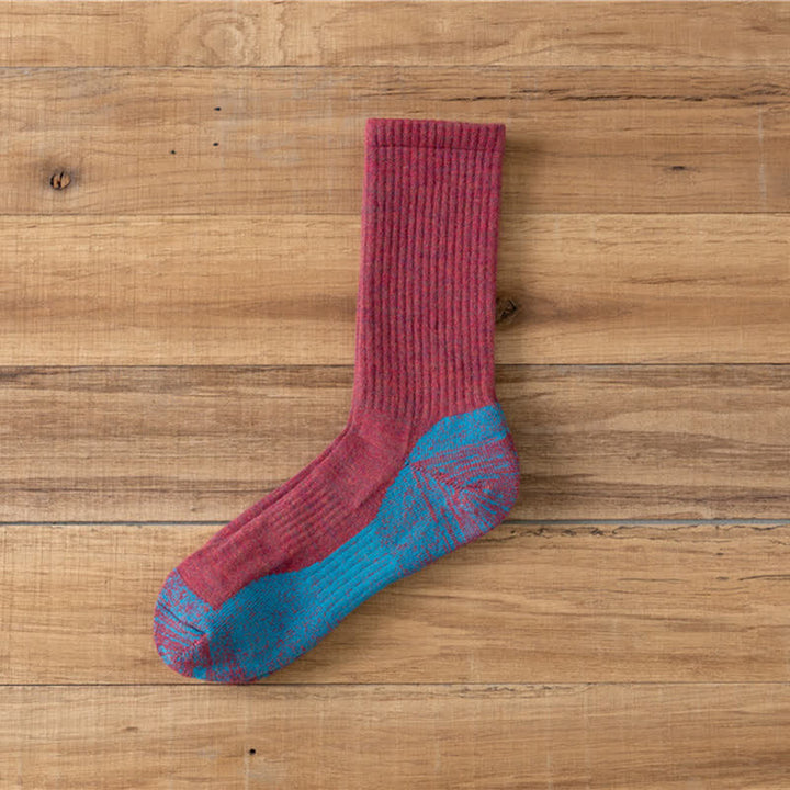 Calcetines cálidos con estampado abstracto elegante para hombre