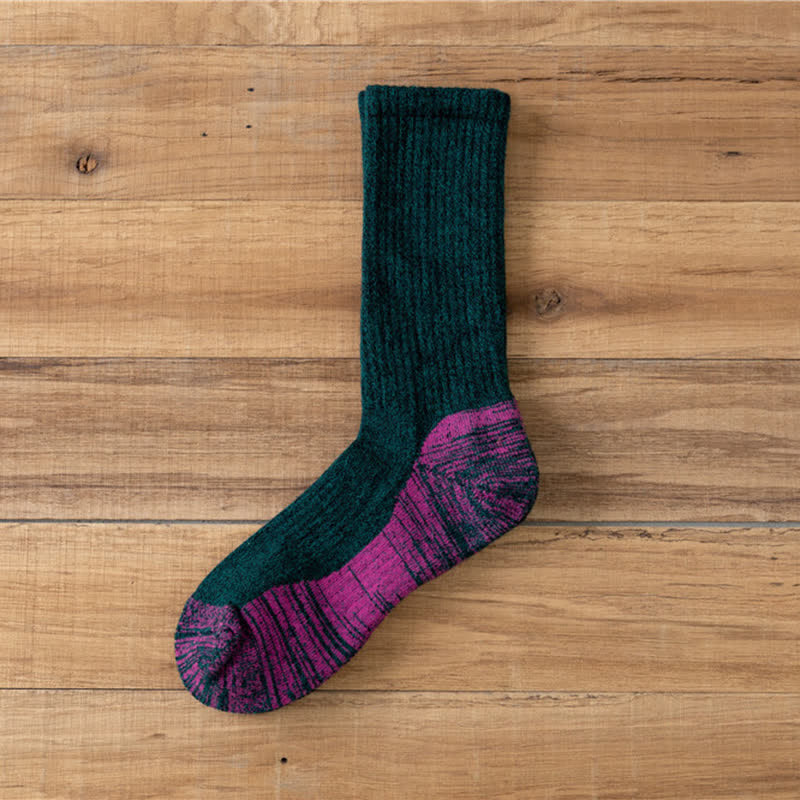Calcetines cálidos con estampado abstracto elegante para hombre