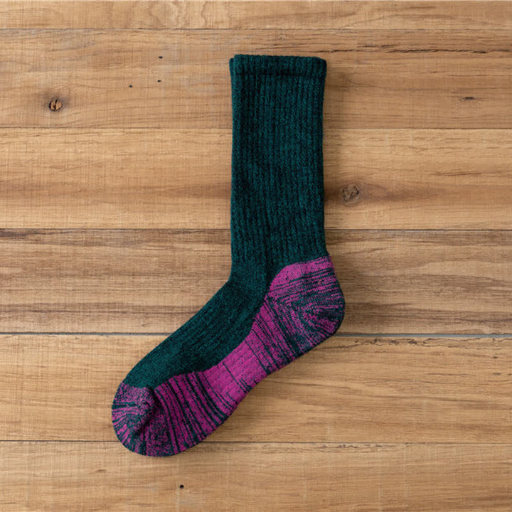 Calcetines cálidos con estampado abstracto elegante para hombre