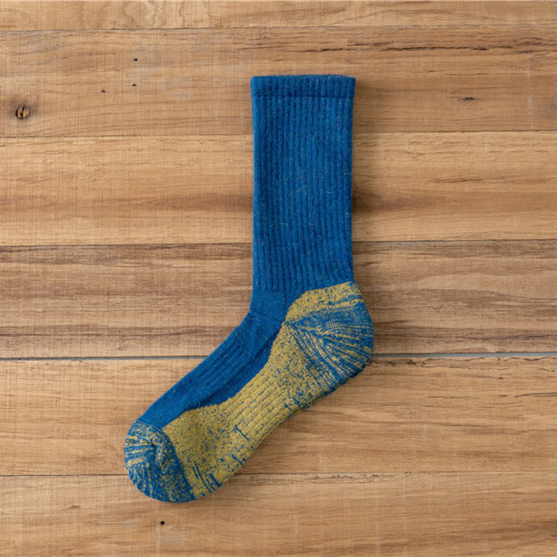 Calcetines cálidos con estampado abstracto elegante para hombre