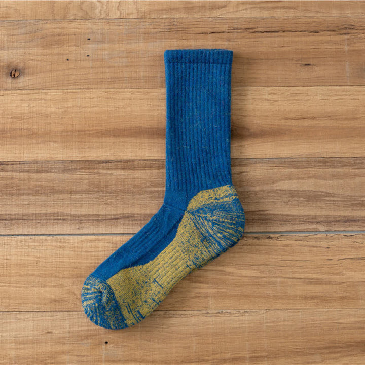 Calcetines cálidos con estampado abstracto elegante para hombre