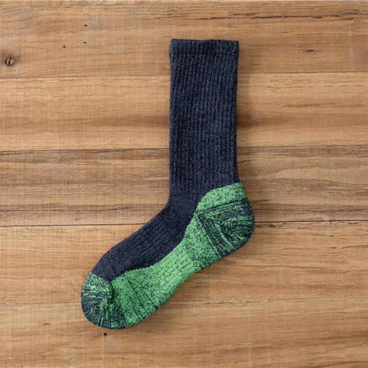 Calcetines cálidos con estampado abstracto elegante para hombre
