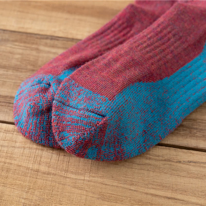 Calcetines cálidos con estampado abstracto elegante para hombre