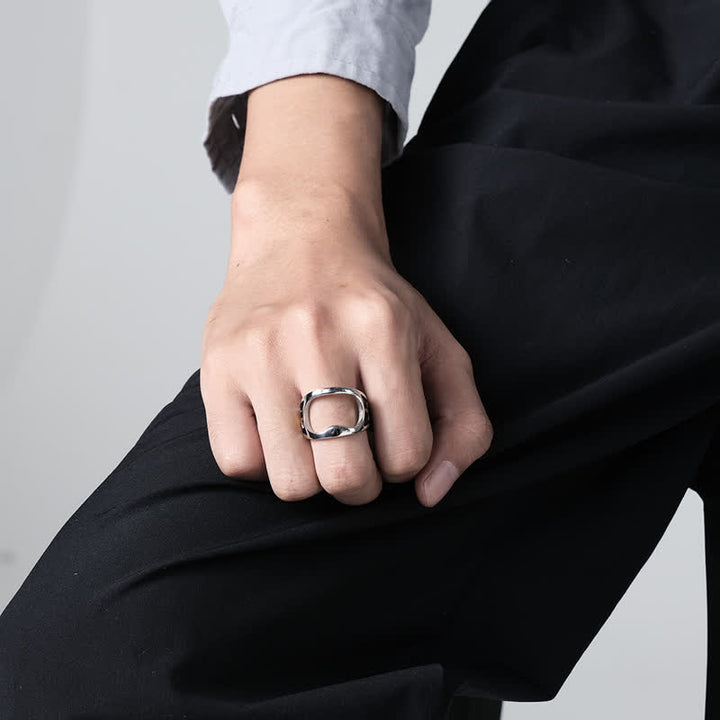 Anillo abrebotellas con cruz de alivio funcional