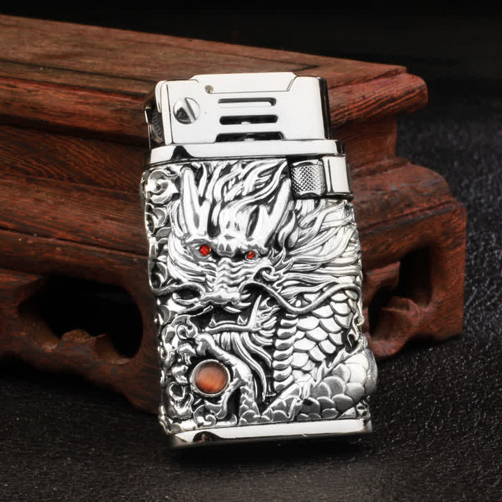 Encendedor de quesoseno recargable con accesorios para fumar Drogon Beads