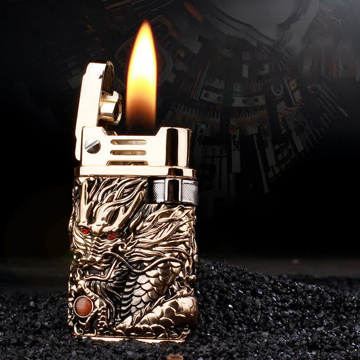 Encendedor de quesoseno recargable con accesorios para fumar Drogon Beads
