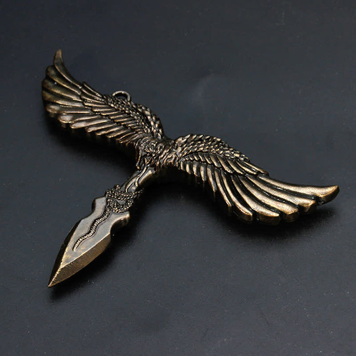 Llavero con cuchilla de corte desempaquetado de Eagle Ghost Sting