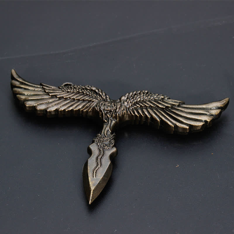 Llavero con cuchilla de corte desempaquetado de Eagle Ghost Sting