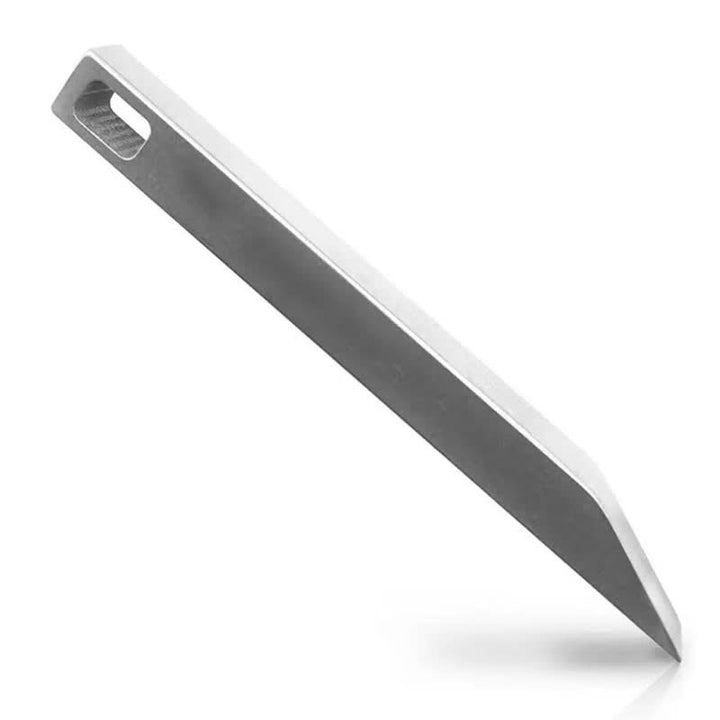 Miniherramienta EDC con palanca, llavero resistente - Plata - image 1