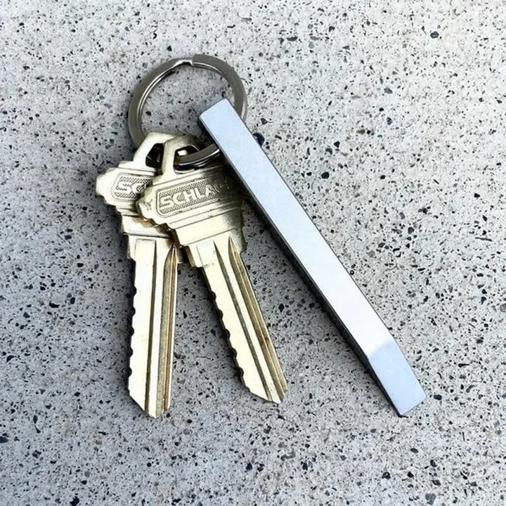 Miniherramienta EDC con palanca, llavero resistente