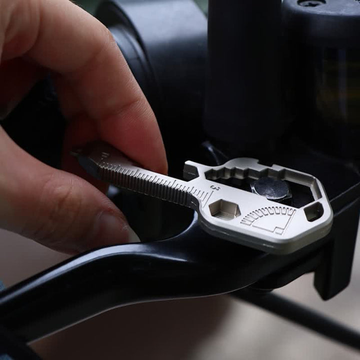 Mini llavero de herramientas comunes con forma de llave, 11 en 1 - image 5