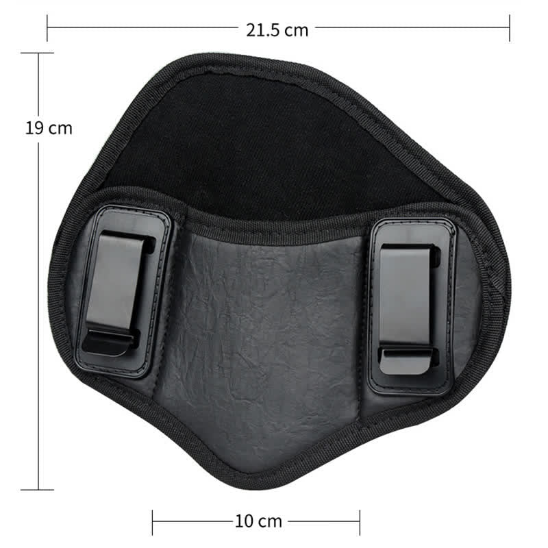 Bolsa de cinturón de cuero con clip para funda táctica para exteriores