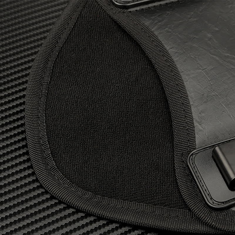 Bolsa de cinturón de cuero con clip para funda táctica para exteriores