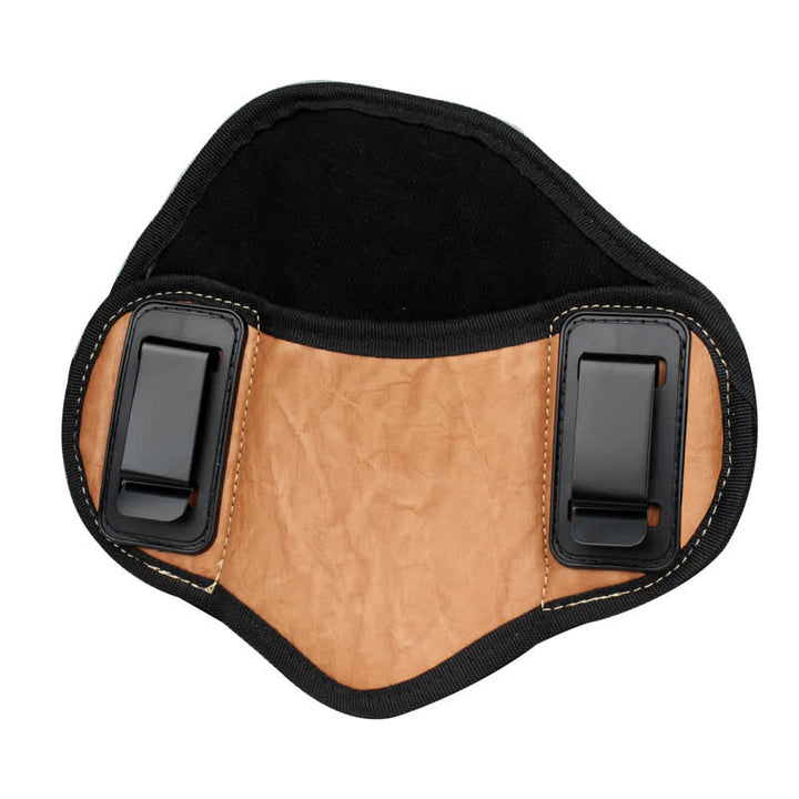 Bolsa de cinturón de cuero con clip para funda táctica para exteriores