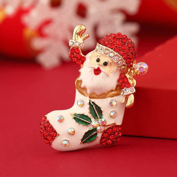 Broche de la colección navideña Creative Glazes para mujer