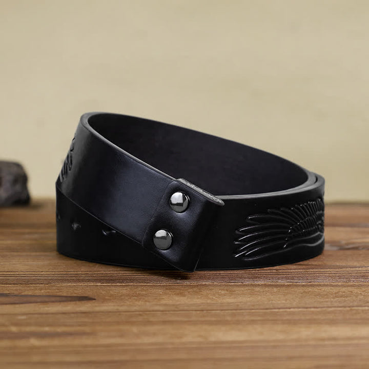 Conjunto de colgante de toro de cuernos largos con hebilla de cuchillo oculto de Western Gadget DIY