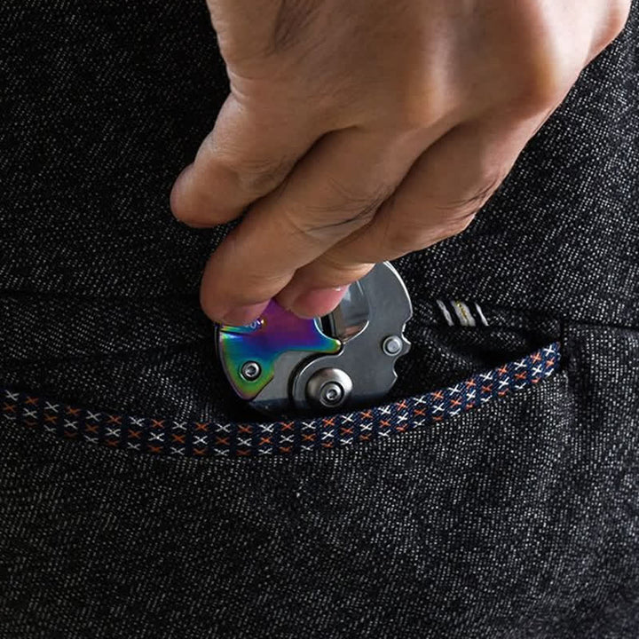 Cuchillo multiusos 8 en 1, destornillador, herramienta EDC, llavero - image 5