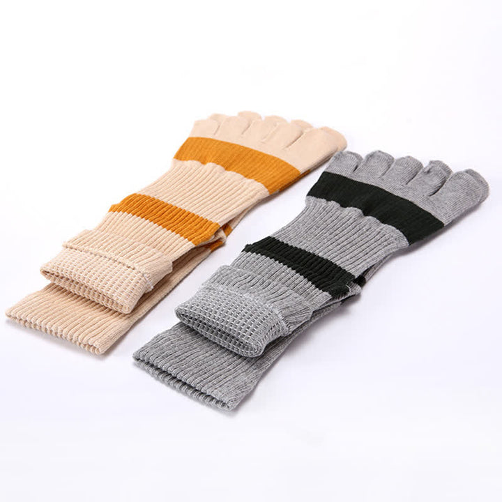 Calcetines de cinco dedos a juego con el color para hombre