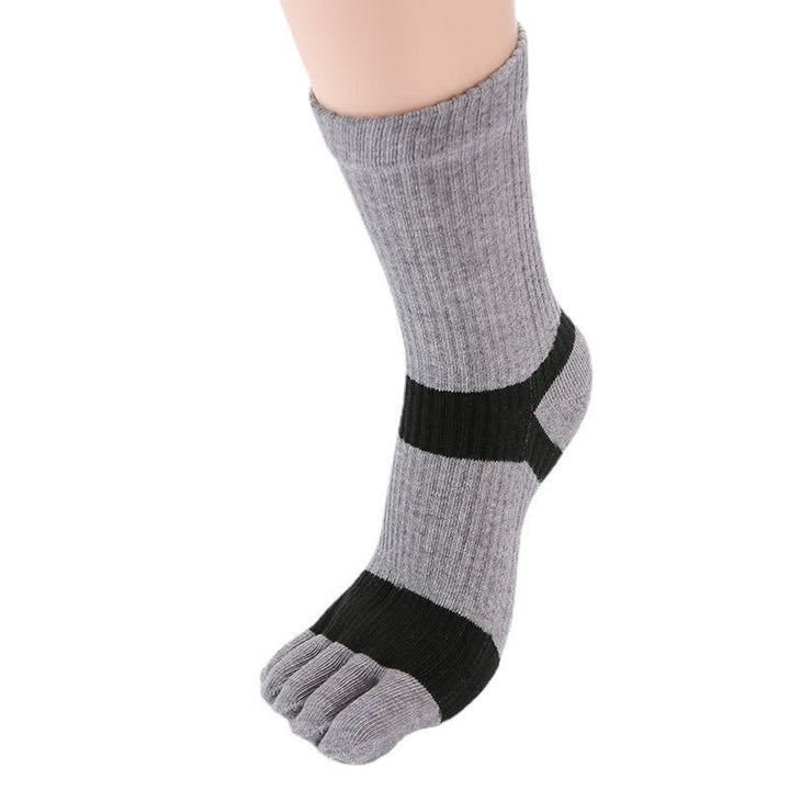 Calcetines de cinco dedos a juego con el color para hombre