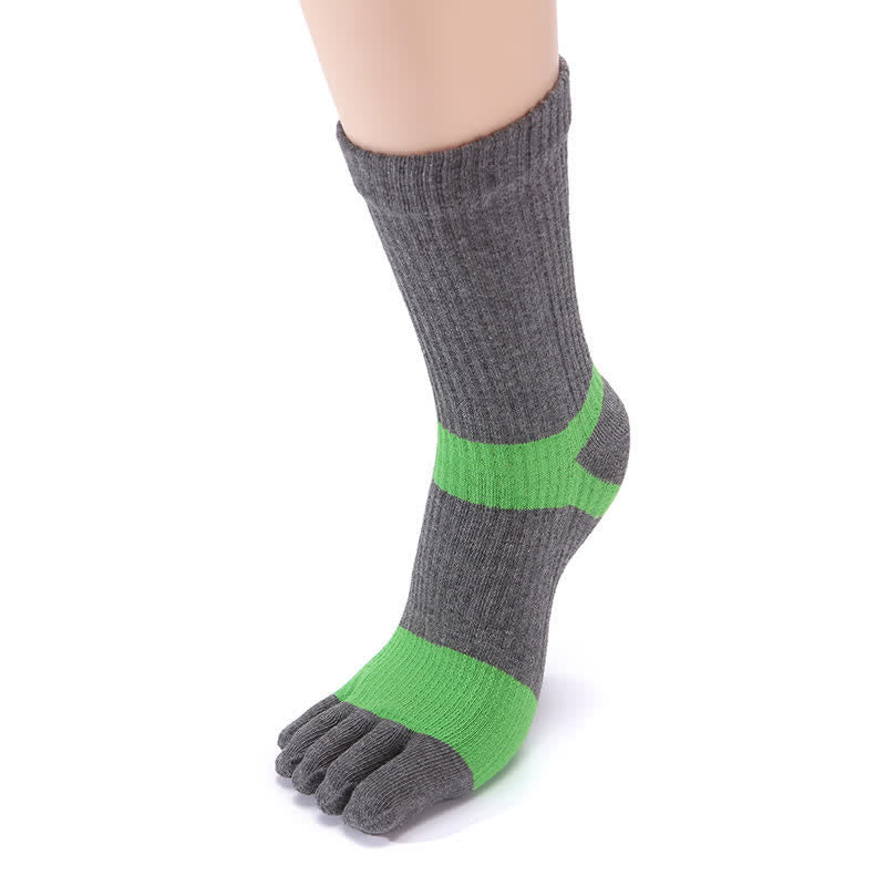 Calcetines de cinco dedos a juego con el color para hombre