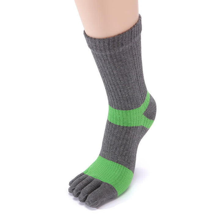 Calcetines de cinco dedos a juego con el color para hombre