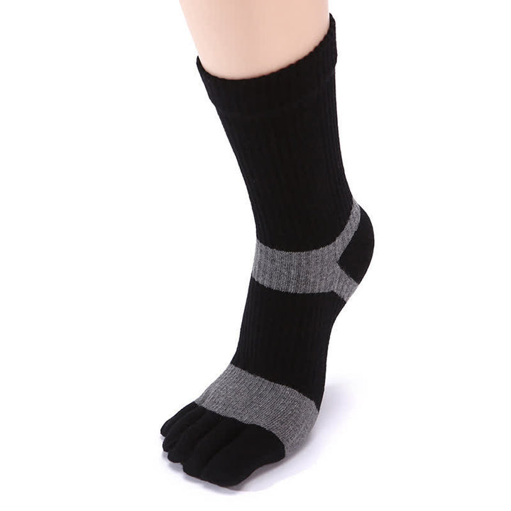 Calcetines de cinco dedos a juego con el color para hombre