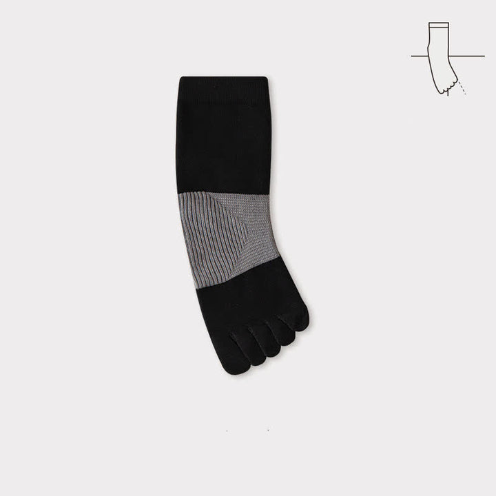 Calcetines de algodón puro con cinco dedos divididos para hombre